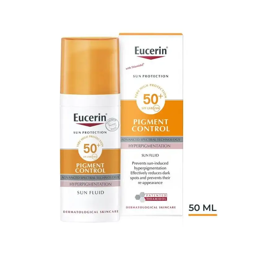 Eucerin Pigment Control Sun Fluid SPF50+ Review India